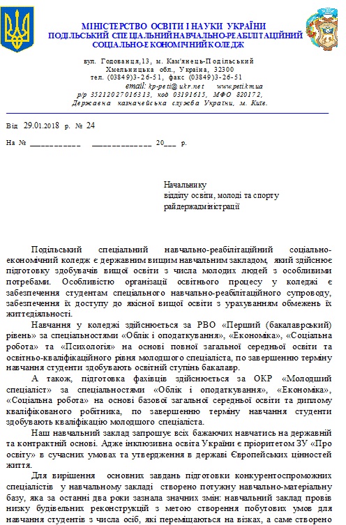 лист