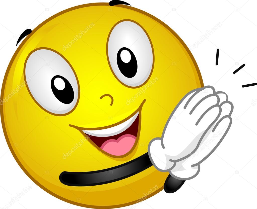 depositphotos 11570432-stock-photo-clapping-smiley